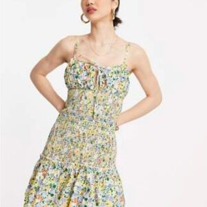 ASOS Multicolor Floral Midi Dress